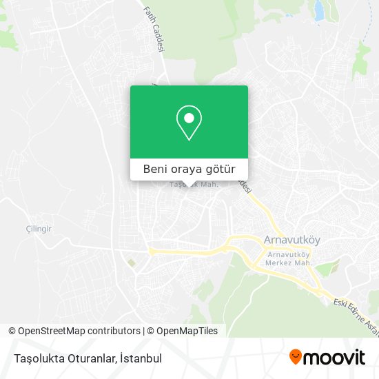 Taşolukta Oturanlar harita