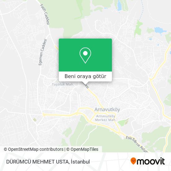 DÜRÜMCÜ MEHMET USTA harita