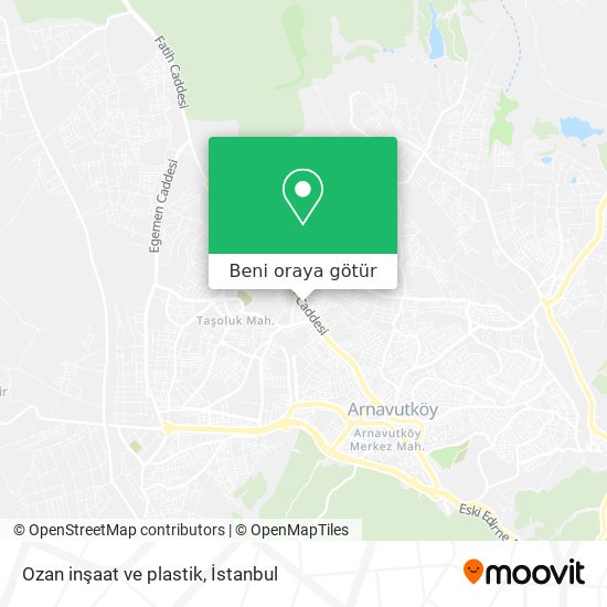 Ozan inşaat ve plastik harita