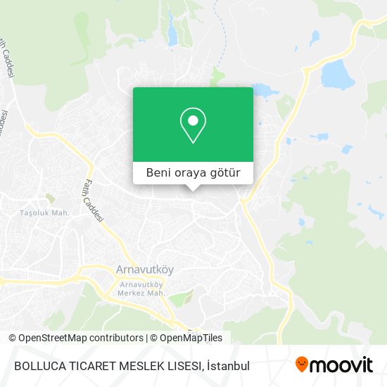 BOLLUCA TICARET MESLEK LISESI harita