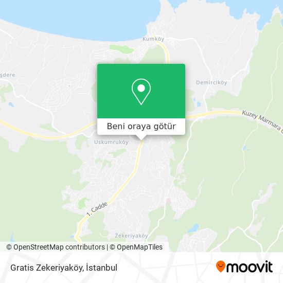 Gratis Zekeriyaköy harita