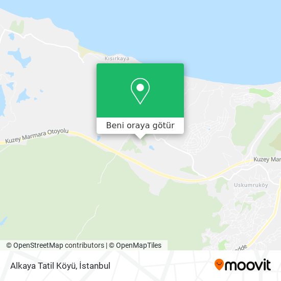 Alkaya Tatil Köyü harita