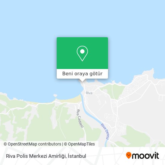Riva Polis Merkezi Amirliği harita