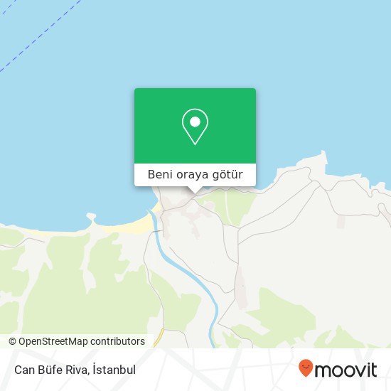 Can Büfe Riva harita