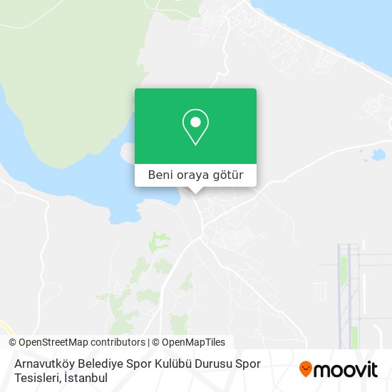 Arnavutköy Belediye Spor Kulübü Durusu Spor Tesisleri harita