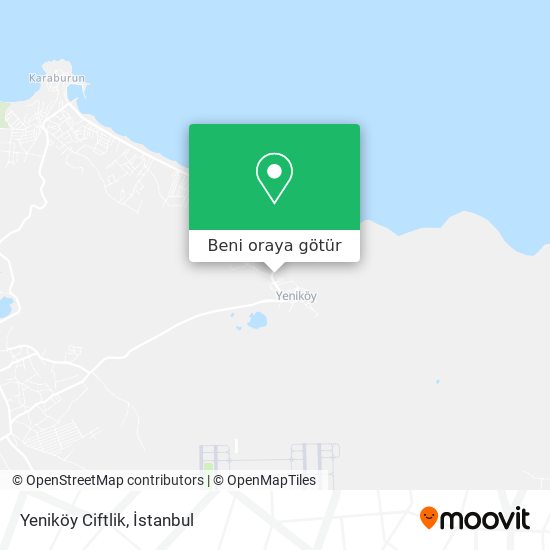 Yeniköy Ciftlik harita