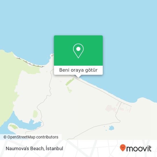 Naumova's Beach harita
