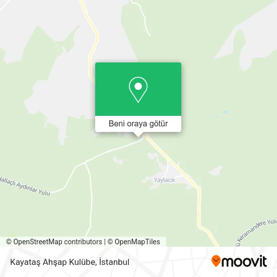 Kayataş Ahşap Kulübe harita