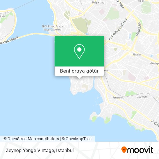 Zeynep Yenge Vintage harita