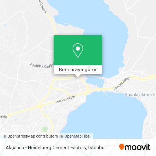 Akçansa - Heidelberg Cement Factory harita