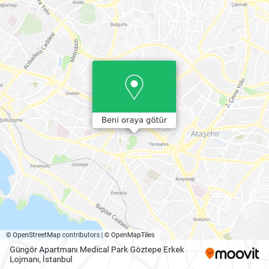 Gungor Apartmani Medical Park Goztepe Erkek Lojmani Kadikoy Nerede Otobus Minibus Dolmus Tren Veya Metro Ile Nasil Gidilir