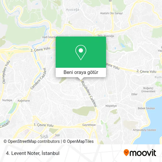 4. Levent Noter harita