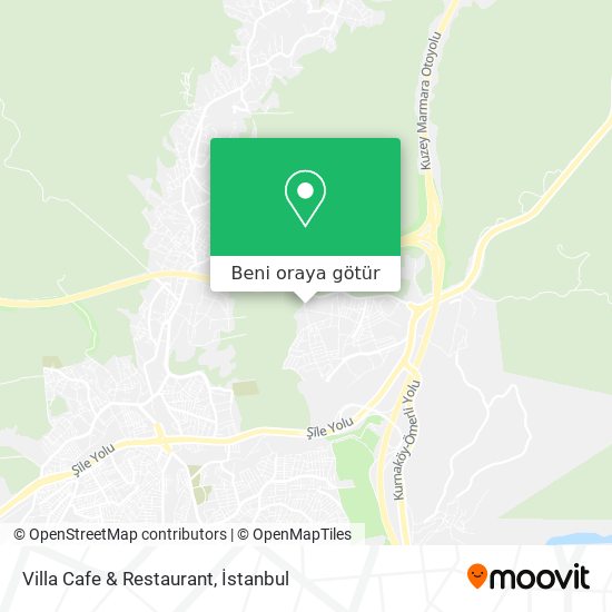 Villa Cafe & Restaurant harita