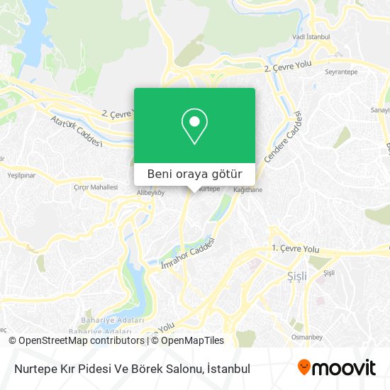 Nurtepe Kır Pidesi Ve Börek Salonu harita