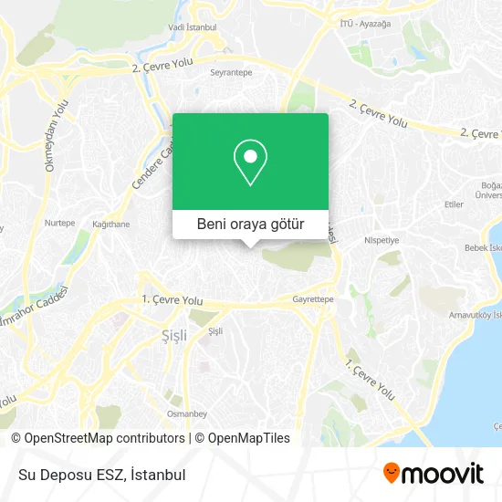 Su Deposu ESZ harita