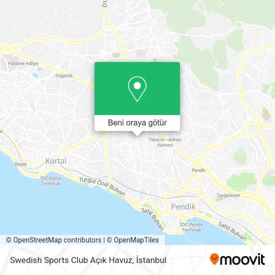 Swedish Sports Club Açık Havuz harita