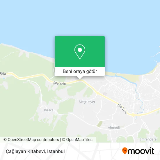 Çağlayan Kitabevi harita