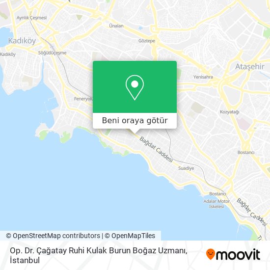 Op. Dr. Çağatay Ruhi Kulak Burun Boğaz Uzmanı harita