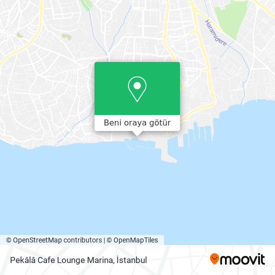 Pekâlâ Cafe Lounge Marina harita