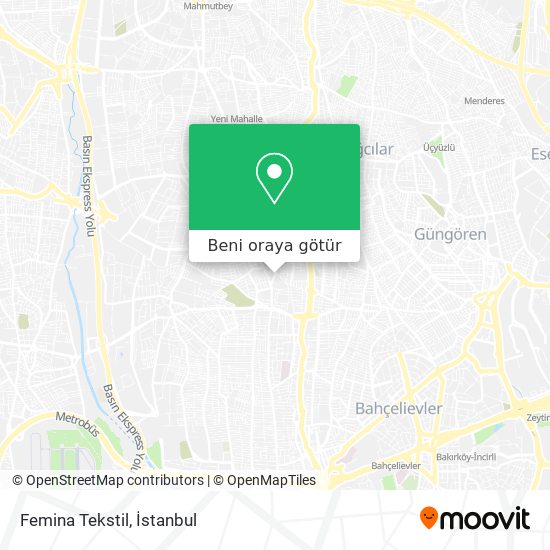 Femina Tekstil harita