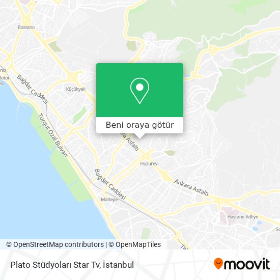 Plato Stüdyoları Star Tv harita