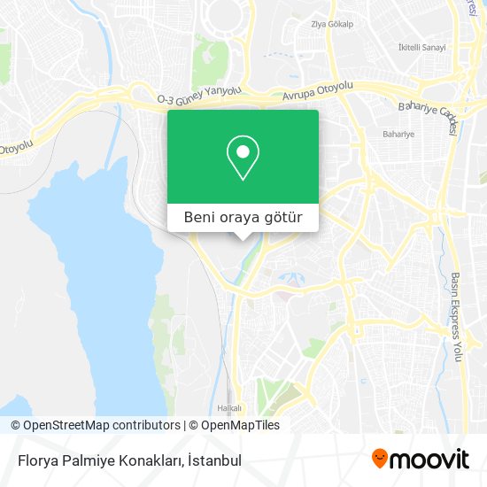 Florya Palmiye Konakları harita