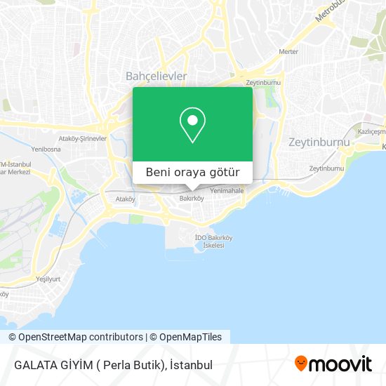 GALATA GİYİM ( Perla Butik) harita