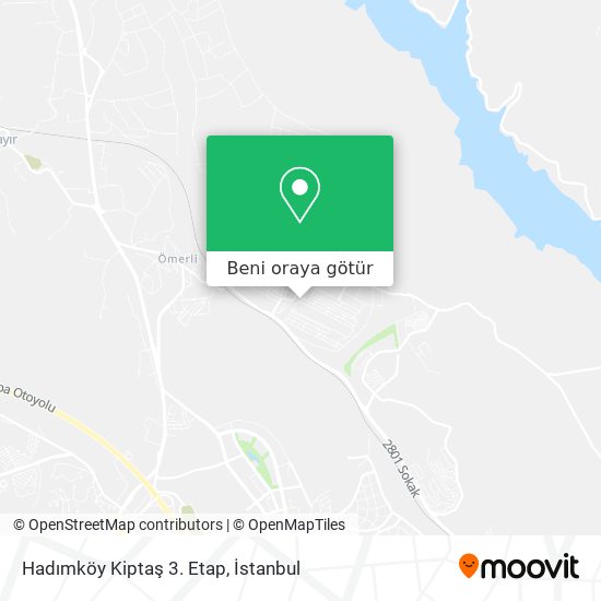 Hadımköy Kiptaş 3. Etap harita