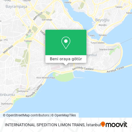 INTERNATIONAL SPEDITION LIMON TRANS harita