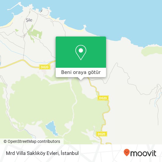 Mrd Villa Saklıköy Evleri harita