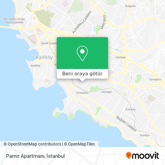 Pamir Apartmanı harita