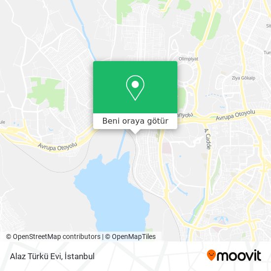 Alaz Türkü Evi harita