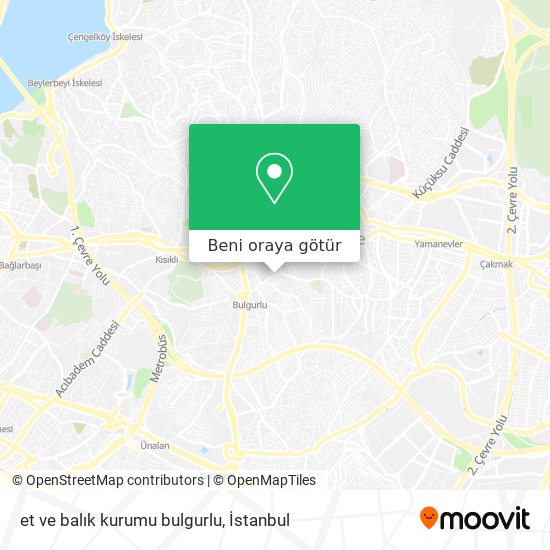 et ve balık kurumu bulgurlu, Bulgurlu, Üsküdar nerede, Otobüs, Tren