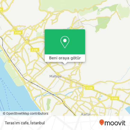 Teras'ım cafe harita