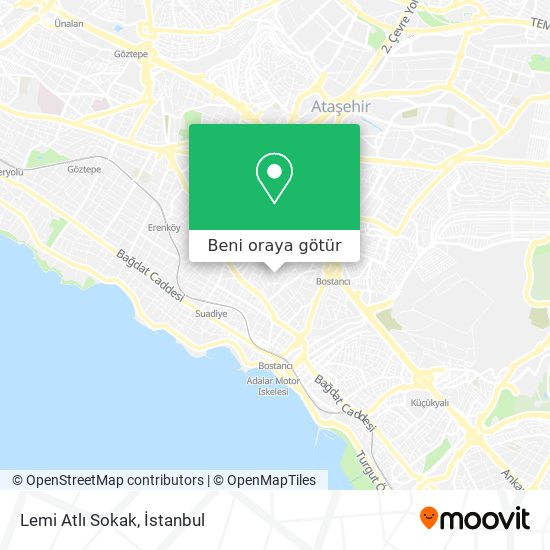 Lemi Atlı Sokak harita
