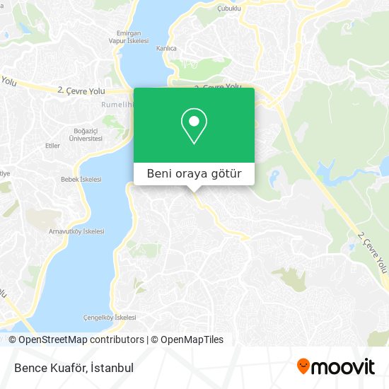 Bence Kuaför harita