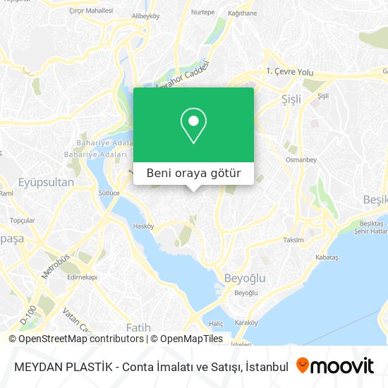 MEYDAN PLASTİK - Conta İmalatı ve Satışı harita