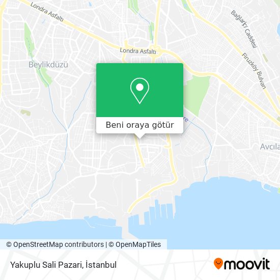 Yakuplu Sali Pazari harita