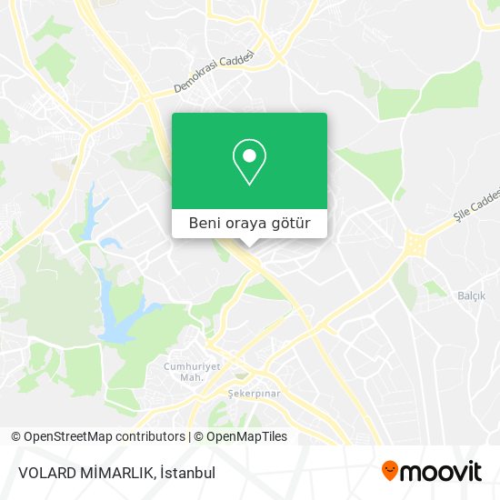 VOLARD MİMARLIK harita