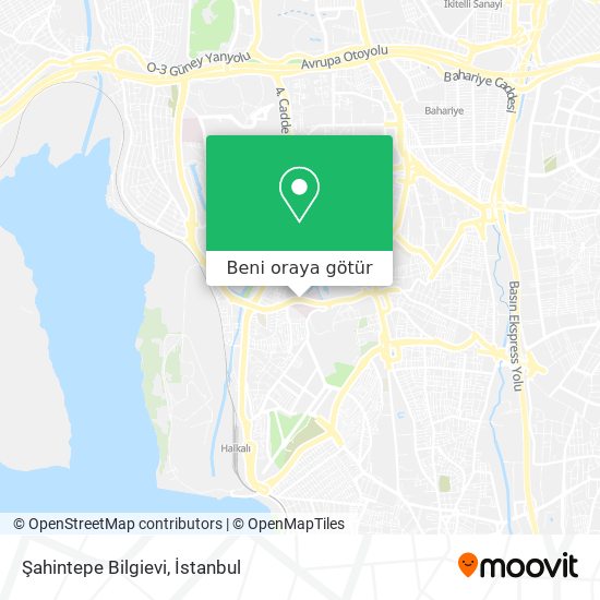 Şahintepe Bilgievi harita