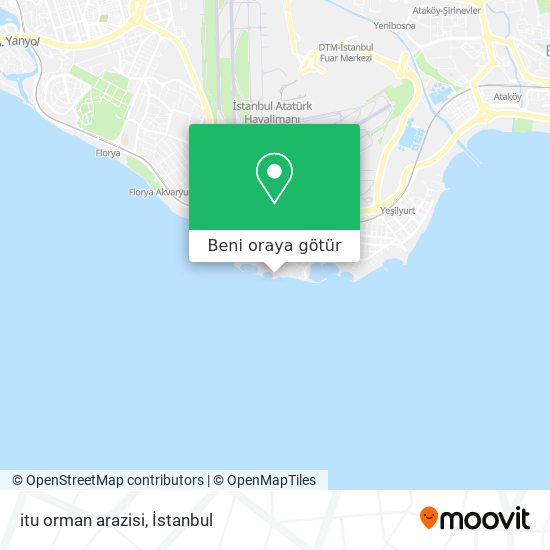 itu orman arazisi harita