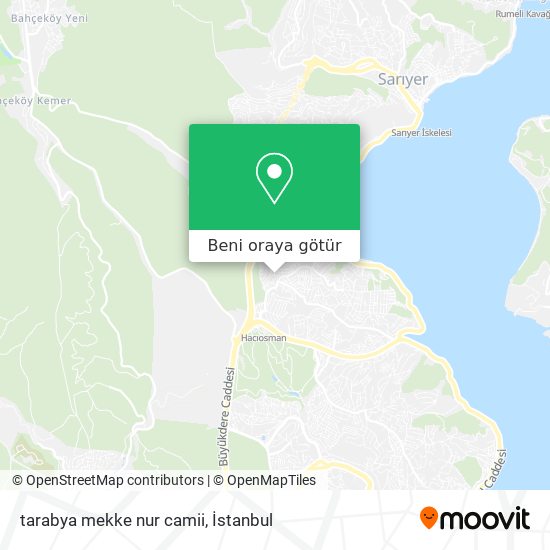 tarabya mekke nur camii harita