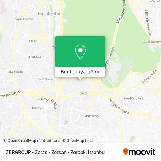 ZERGROUP - Zeras - Zersan - Zerpak harita