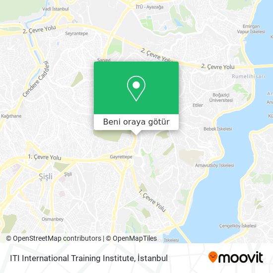 ITI International Training Institute harita