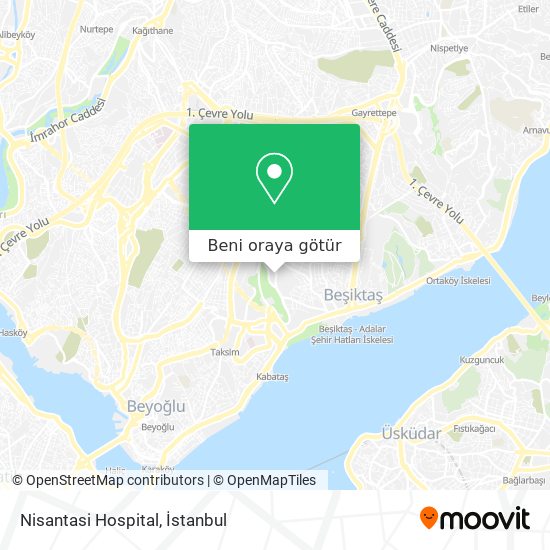 Nisantasi Hospital harita