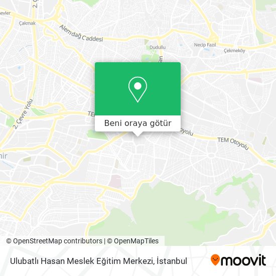 Ulubatlı Hasan Meslek Eğitim Merkezi harita