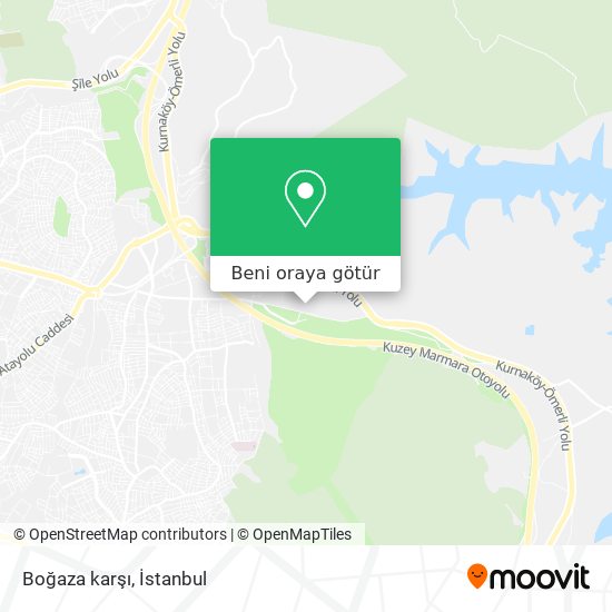 Boğaza karşı harita