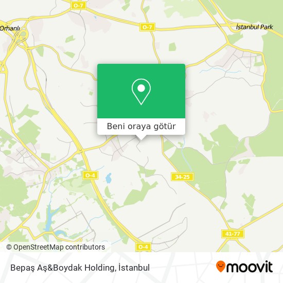 Bepaş Aş&Boydak Holding harita