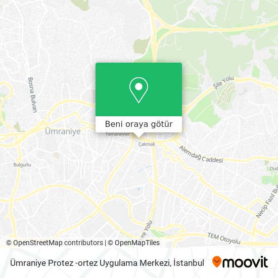 Ümraniye Protez -ortez Uygulama Merkezi harita