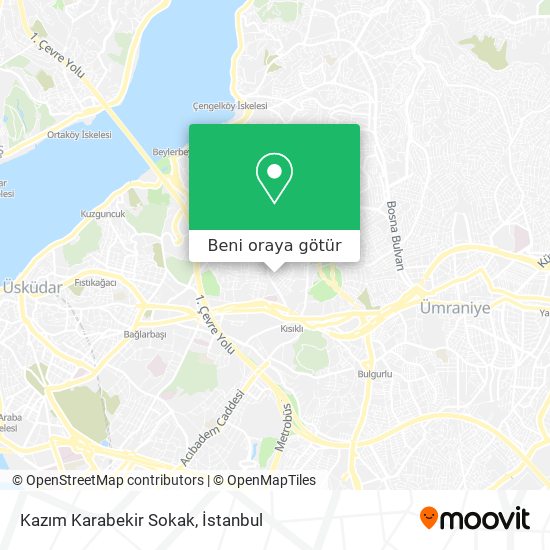 Kazım Karabekir Sokak harita
